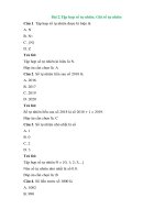 Trắc nghiệm toán lớp 6 có đáp án – chân trời sáng tạo bài  (43)