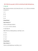 Trắc nghiệm toán lớp 7 có đáp án – chân trời sáng tạo bài  (5)