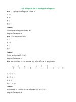 Trắc nghiệm toán lớp 6 có đáp án – chân trời sáng tạo bài  (41)