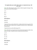 Trắc nghiệm khoa học tự nhiên lớp 7 có đáp án – kết nối tri thức bài  (2)