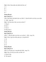 Trắc nghiệm địa lí lớp 7 có đáp án – chân trời sáng tạo bài  (7)