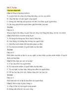 Trắc nghiệm gdcd lớp 6 có đáp án – chân trời sáng tạo bài  (5)