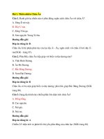 Trắc nghiệm địa lí lớp 7 có đáp án – cánh diều bài  (1)