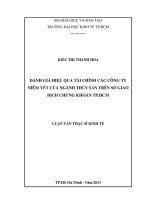 Đánh Giá Hiệu Quả Tài Chính Các Công Ty Niêm Yết Của Ngành Thủy Sản Trên Sở Giao Dịch Chứng Khoán Thành Phố Hồ Chí Minh 6676259.Pdf