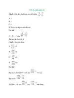 Trắc nghiệm toán lớp 6 có đáp án – chân trời sáng tạo bài  (29)