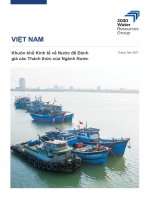 Việt Nam Khuôn Khổ Kinh Tế Về Nước Để Đánh Giá Các Thách Thức Của Ngành Nước.pdf