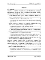 Tổ Chức Kế Toán Tập Hợp Chi Phí Và Tính Giá Thành Sản Phẩm Sản Xuất Tại Công Ty Tnhh Mtv Vami Occo..doc