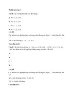 Trắc nghiệm toán lớp 6 có đáp án – cánh diều bài  (4)