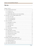 Bản dịch CÁC NỘI DUNG TOÁN 3 2019