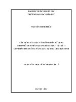Xây Dựng Tài Liệu Và Hướng Dẫn Sử Dụng Theo Mô Đun Phần Quang Hình Học – Vật Lí 11 Góp Phần Bồi Dưỡng Năng Lực Tự Học Cho Học Sinh.pdf