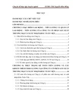 Hoàn thiện công tác kế toán tiền lương và các khoản trích theo lương tại công ty cổ phần sản xuất thương mại và xuất nhập khẩu tuấn việt