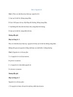 Trắc nghiệm khoa học tự nhiên lớp 7 có đáp án – cánh diều bài  (3)