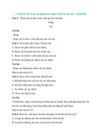 Trắc nghiệm văn lớp 6 có đáp án – cánh diều bài  (26)