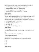 Trắc nghiệm địa lí lớp 7 có đáp án – chân trời sáng tạo bài  (3)