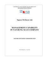 Management Capability In Van Hung Suan Company.pdf