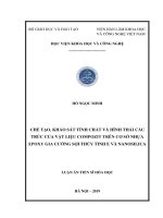 Chế Tạo, Khảo Sát Tính Chất Và Hình Thái Cấu Trúc Của Vật Liệu Compozit Trên Cơ Sở Nhựa Epoxy Gia Cường Sợi Thủy Tinh E Và Nanosilica 6190944.Pdf