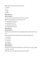 Trắc nghiệm địa lí lớp 7 có đáp án – chân trời sáng tạo bài  (4)