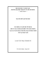 Tác Động Của Rủi Ro Tín Dụng Đến Tỷ Suất Sinh Lời Trên Vốn Chủ Sở Hữu Tại Các Ngân Hàng Tmcp Niêm Yết Tại Việt Nam 6666783.Pdf