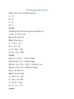 Trắc nghiệm toán lớp 6 có đáp án – chân trời sáng tạo bài  (48)