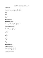 Trắc nghiệm toán lớp 7 có đáp án – chân trời sáng tạo bài  (4)