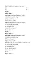 Trắc nghiệm công nghệ lớp 7 có đáp án – chân trời sáng tạo bài  (3)