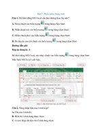 Trắc nghiệm tin học lớp 7 có đáp án – chân trời sáng tạo bài  (6)