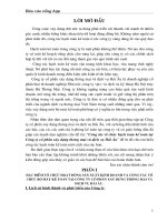 Công tác tổ chức hạch toán kế toán tại công ty cổ phần xây dựng thương mại và dịch vụ hải âu