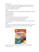 Trắc nghiệm lịch sử lớp 6 có đáp án – cánh diều bài  (1)