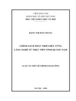 Chính Sách Phát Triển Bền Vững Làng Nghề Từ Thực Tiễn Tỉnh Quảng Nam 6547179.Pdf