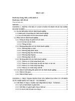 Phân tích tài chính tại công ty cổ phần xuất nhập khẩu kỹ thuật – technimex