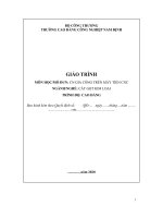 Cn gia công trên máy tiện cnc