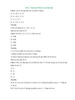 Trắc nghiệm toán lớp 6 có đáp án – chân trời sáng tạo bài  (30)