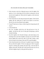 Yêu cầu đối với sv khi vào phòng thí nghiệm