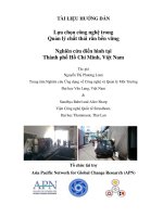 Tài Liệu Hướng Dẫn Lựa Chọn Công Nghệ Trong Quản Lý Chất Thải Rắn Bền Vững Nghiên Cứu Điển Hình Tại Thành Phố Hồ Chí Minh, Việt Nam.pdf