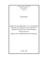 Nghiên Cứu Đặc Điểm Thực Vật Và Thành Phần Hóa Học Của Tinh Dầu Loài Vương Tùng (Murraya Glabra (Guillaumin) Swingle) Thu Hái Ở Sơn La.pdf