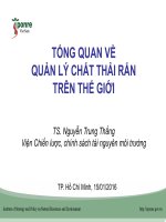 Tổng Quan Về Quản Lý Chất Thải Rắn Trên Thế Giới.pdf