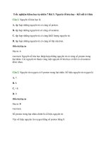 Trắc nghiệm khoa học tự nhiên lớp 7 có đáp án – kết nối tri thức bài  (4)