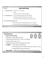 Nguyên lý máy mối ghép ren