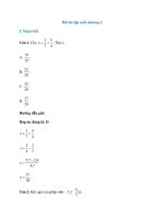 Trắc nghiệm toán lớp 7 có đáp án – kết nối tri thức bài  (1)