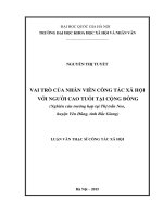 Vai Trò Của Nhân Viên Công Tác Xã Hội Với Người Cao Tuổi Tại Cộng Đồng (Nghiên Cứu Trường Hợp Tại Thị Trấn Neo, Huyện Yên Dũng, Tỉnh Bắc Giang) 6792005.Pdf