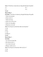 Trắc nghiệm công nghệ lớp 7 có đáp án – chân trời sáng tạo bài  (2)