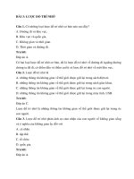 Trắc nghiệm địa lí lớp 6 có đáp án – cánh diều bài  (4)