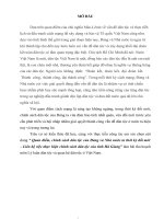 Bài thu hoạch lý luận dân tộc và quan hệ dân tộc ở việt nam