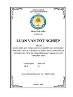 4  hoàn thiện quy trình kiểm toán khoản mục doanh thu bán hàng và cung cấp dịch vụ trong kiểm toán báo cáo tài chính do công ty tnhh kiểm toán và định giá việt nam thực hiện