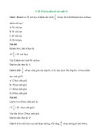 Trắc nghiệm toán lớp 6 có đáp án – chân trời sáng tạo bài  (39)