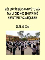 Bai Giang Một Số Vấn Đề Chung Về Tư Vấn Tâm Lý Cho Học Sinh Và Khó Khăn Tâm Lý Của Học Sinh.pdf