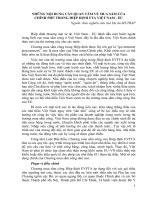 Bai 13  government procurement NHỮNG NỘI DUNG CẦN QUAN TÂM VỀ MUA SẮM CỦA  CHÍNH PHỦ TRONG HIỆP ĐỊNH FTA VIỆT NAM  EU