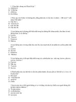 Câu hỏi tham khảo ôn tập