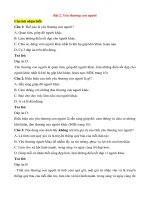 Trắc nghiệm gdcd lớp 6 có đáp án – chân trời sáng tạo bài  (2)