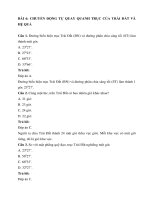 Trắc nghiệm địa lí lớp 6 có đáp án – chân trời sáng tạo bài  (7)